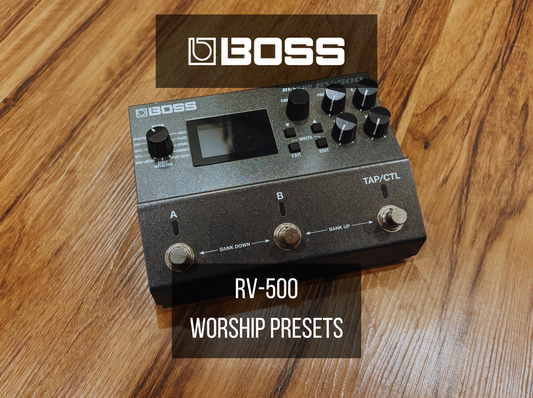 BOSS RV-500 PRESET PACK