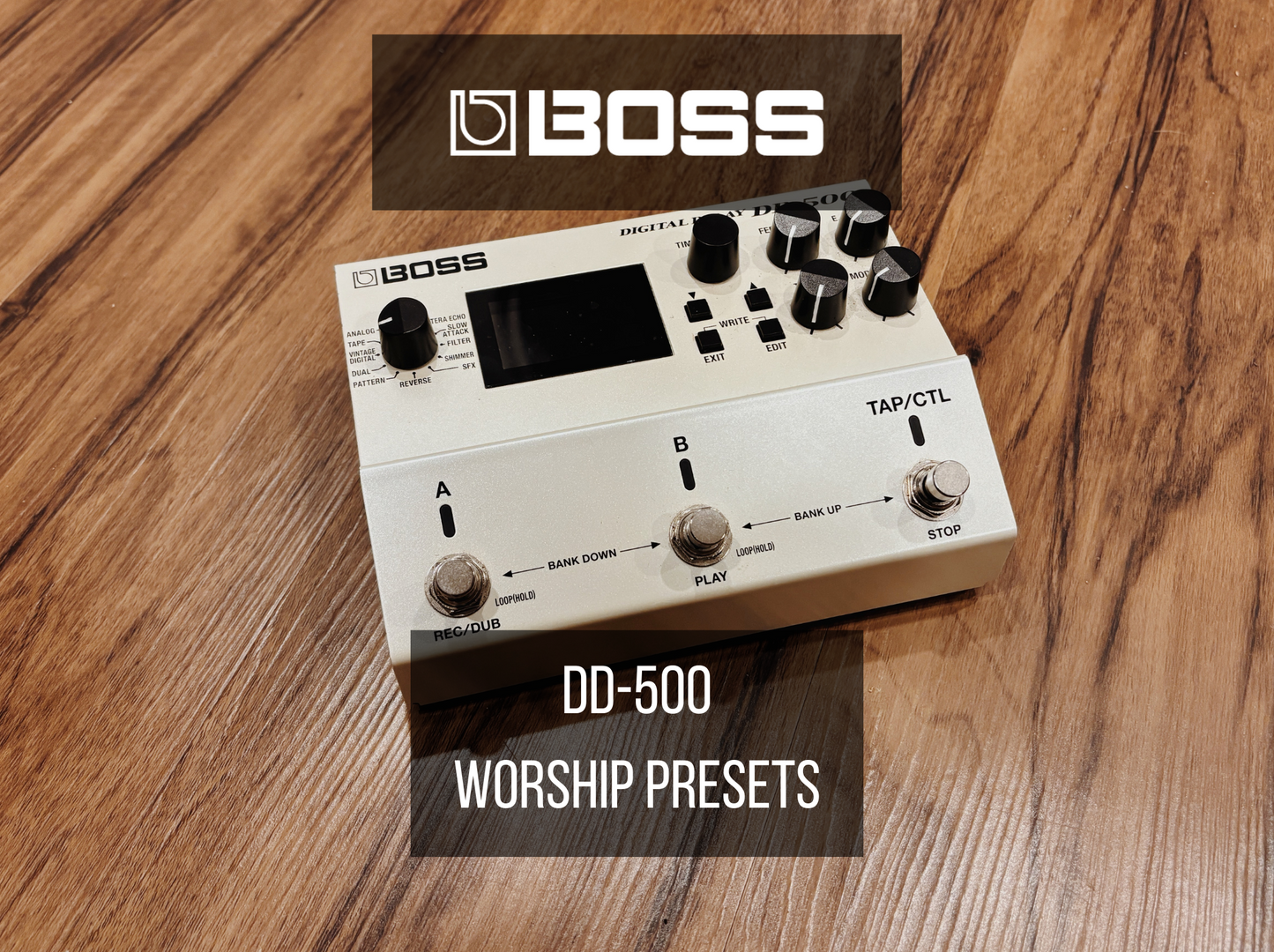 BOSS DD-500 PRESET PACK