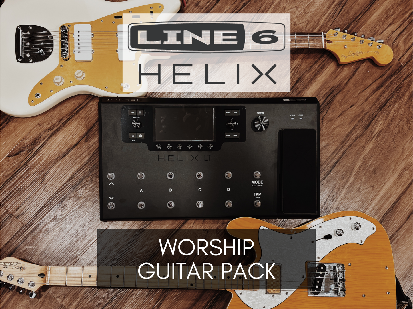 LINE 6 HELIX WORSHIP PACK